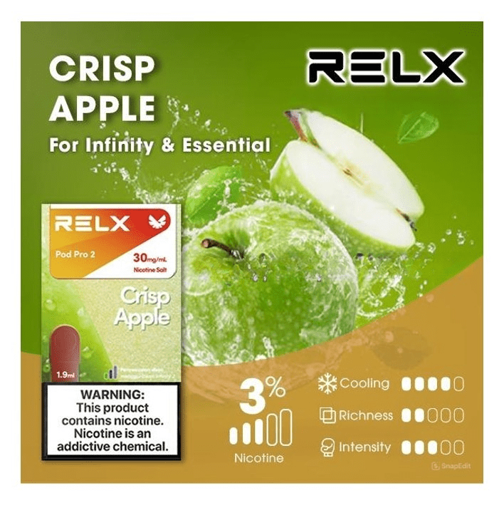 Relx六代煙彈青蘋果口味